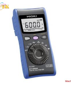 Đồng hồ vạn năng Hioki DT4222: AC V. CAT IV 300 V, CAT III 600 V.
