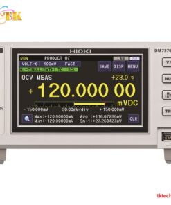 Máy đo kiểm tra Pin lithium-ion Hioki DM7276, Vốn kế DC | TKTech.vn