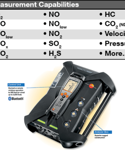 Alternative view of Testo 350: Máy đo khí thải Co, CO2