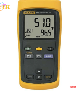 Máy đo nhiệt độ Fluke 51 II, nhiệt kế tự ghi 1 đầu vào Fluke 51-2
