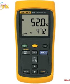Máy đo nhiệt độ Fluke 52 II, nhiệt kế 2 đầu vào Fluke 52-2 | TKTECH.VN