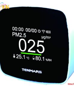 Máy đo nhiệt độ độ ẩm bụi Tenmars TM-280W
