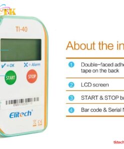 Tính năng Máy đo nhiệt độ Elitech TI-40