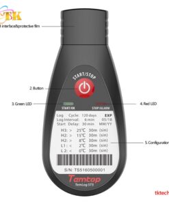 Alternative view of Máy ghi nhiệt độ Temtop Temlog ST-5