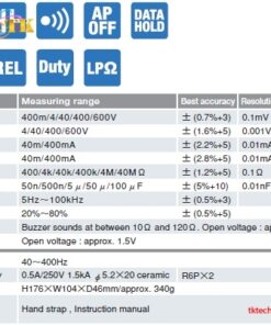 Alternative view of Đồng hồ vạn năng Sanwa CD800a