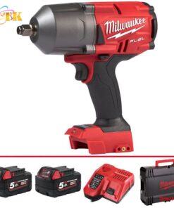 Máy siết bu lông Milwaukee M18 FHIWF12-502X SET (2pin x 5.0Ah, 1 sạc)