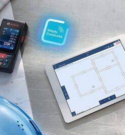 GLM 400 CL Blaze với ứng dụng đo Master