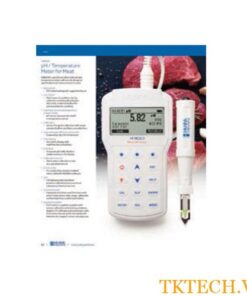 Máy đo pH/ nhiệt độ trong thịt Hanna HI98163