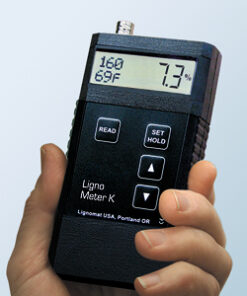 Trên tay Máy đo độ ẩm gỗ Lignometer K