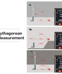 chức năng đo Máy đo khoảng cách Laser SNDWAY SW-S70