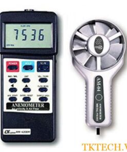Máy đo tốc độ gió, lưu lượng gió, nhiệt độ Lutron AM-4206M