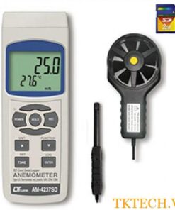 Máy đo tốc độ gió, lưu lượng gió, nhiệt độ Lutron AM-4237SD