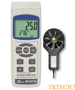 Máy đo tốc độ gió, lưu lượng gió, nhiệt độ Lutron AM-4307SD