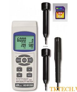Máy đo nhiệt độ, độ ẩm và nồng độ CO2,O2,CO Lutron AQ-9912SD