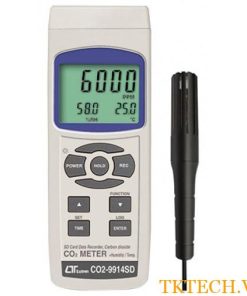 Máy đo nhiệt độ, độ ẩm và nồng độ CO2 Lutron CO2-9914SD
