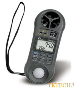 Máy đo tốc độ gió, lưu lượng gió, ánh sáng, độ ẩm, nhiệt độ Lutron LM-8010