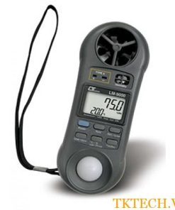 Máy đo cường độ ánh sáng, áp suất, tốc độ gió, lưu lượng gió, độ ẩm, nhiệt độ Lutron LM-9000