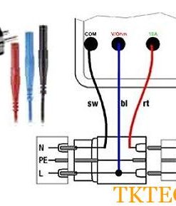 Alternative view of Máy phân tích công suất PCE-PA6000