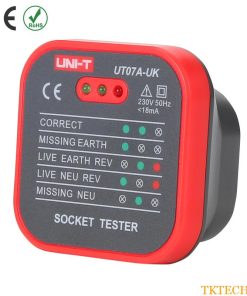 Máy kiểm tra ổ cắm Uni-T UT07A-UK Socket Tester