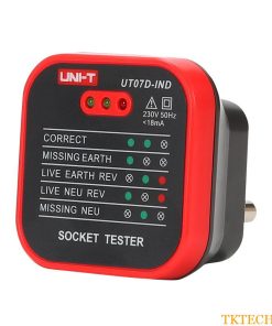Bộ kiểm tra ổ cắm Uni-T UT07D-IND Socket Tester