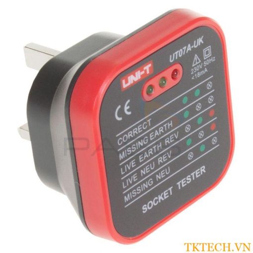 Máy kiểm tra ổ cắm UT07A-UK Socket Tester